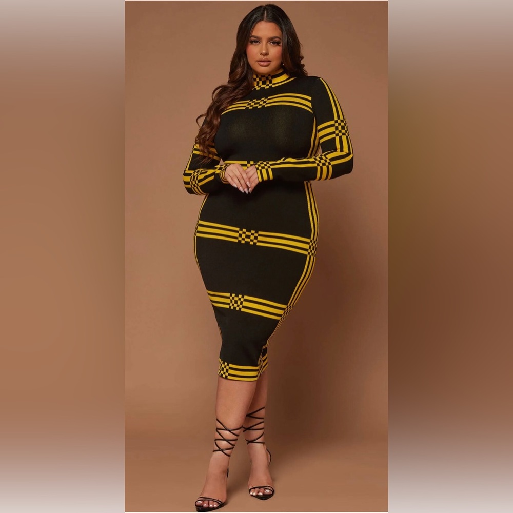 NEW Abbie Knit Midi Dress